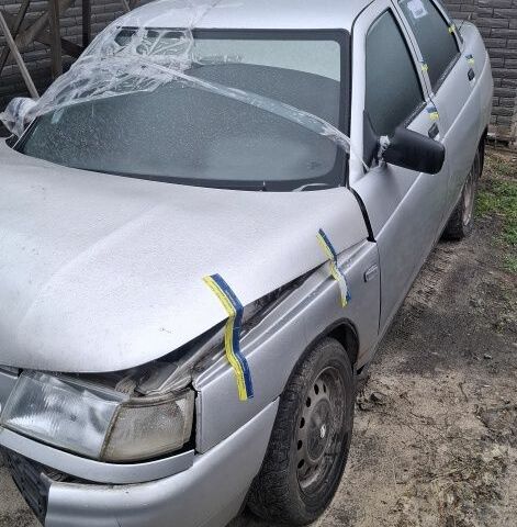 Серый ВАЗ 2110, объемом двигателя 1.6 л и пробегом 170 тыс. км за 800 $, фото 15 на Automoto.ua