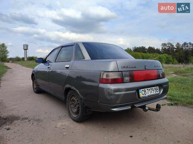 Серый ВАЗ 2110, объемом двигателя 1.6 л и пробегом 169 тыс. км за 1900 $, фото 2 на Automoto.ua