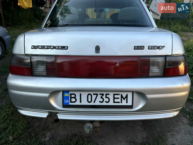 Сірий ВАЗ 2110, об'ємом двигуна 1.6 л та пробігом 176 тис. км за 2100 $, фото 22 на Automoto.ua