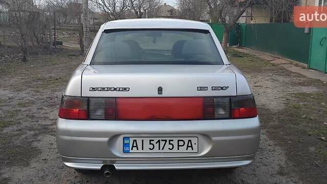 Серый ВАЗ 2110, объемом двигателя 1.6 л и пробегом 90 тыс. км за 3200 $, фото 27 на Automoto.ua