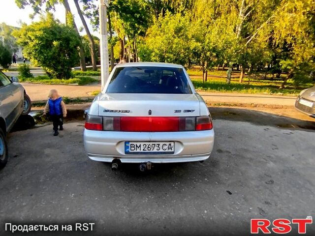 Серый ВАЗ 2110, объемом двигателя 1.6 л и пробегом 132 тыс. км за 1800 $, фото 3 на Automoto.ua