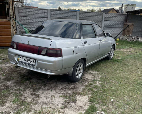 Серый ВАЗ 2110, объемом двигателя 1.6 л и пробегом 250 тыс. км за 1500 $, фото 2 на Automoto.ua