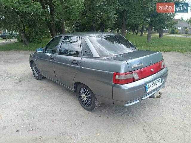Серый ВАЗ 2110, объемом двигателя 1.6 л и пробегом 208 тыс. км за 3300 $, фото 7 на Automoto.ua
