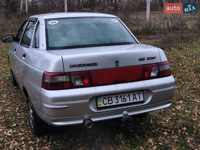 Серый ВАЗ 2110, объемом двигателя 1.6 л и пробегом 192 тыс. км за 2350 $, фото 4 на Automoto.ua