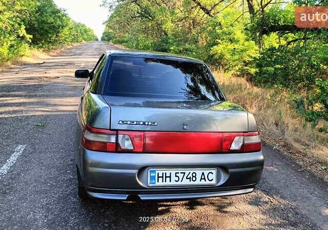 Серый ВАЗ 2110, объемом двигателя 1.6 л и пробегом 129 тыс. км за 2500 $, фото 2 на Automoto.ua