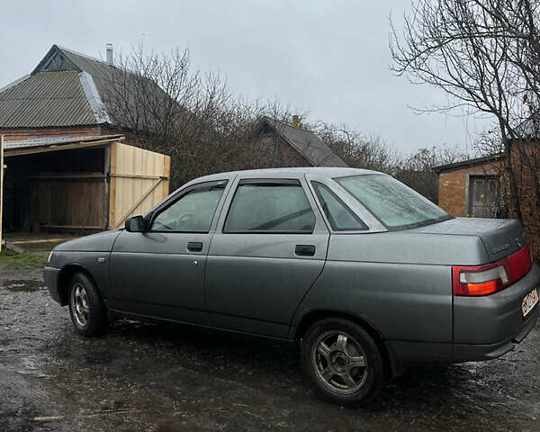 Серый ВАЗ 2110, объемом двигателя 1.6 л и пробегом 316 тыс. км за 2600 $, фото 1 на Automoto.ua