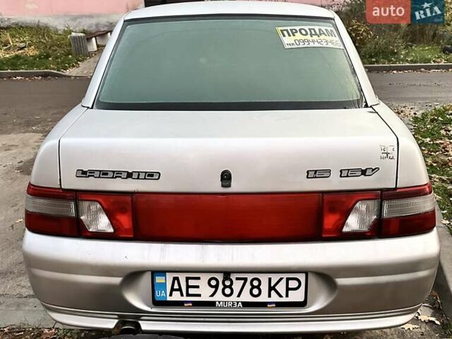 Серый ВАЗ 2110, объемом двигателя 1.6 л и пробегом 170 тыс. км за 2700 $, фото 9 на Automoto.ua