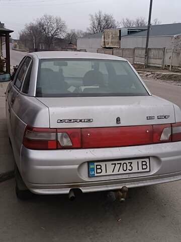 Серый ВАЗ 2110, объемом двигателя 1.6 л и пробегом 131 тыс. км за 2300 $, фото 1 на Automoto.ua