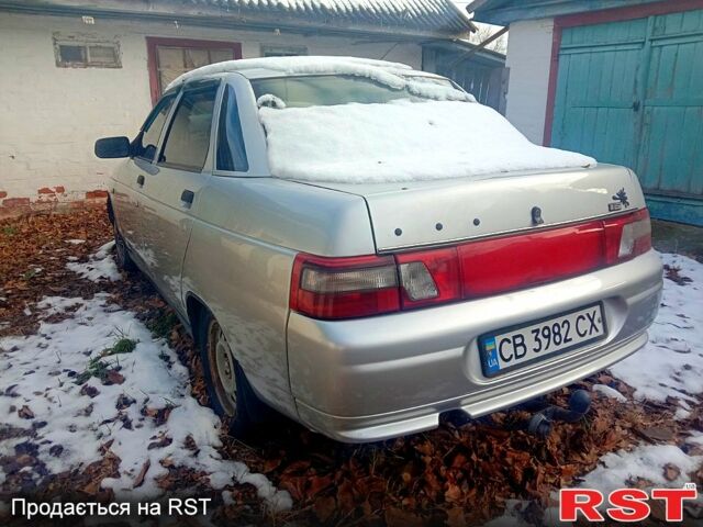 Серый ВАЗ 2110, объемом двигателя 16 л и пробегом 140 тыс. км за 2400 $, фото 4 на Automoto.ua
