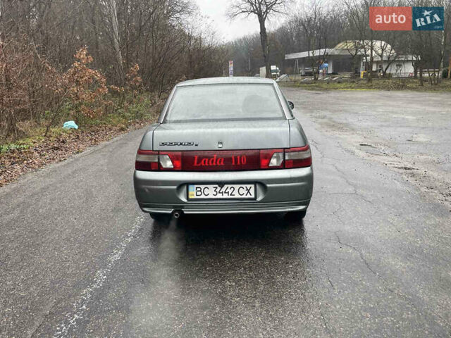 Сірий ВАЗ 2110, об'ємом двигуна 1.6 л та пробігом 175 тис. км за 1750 $, фото 1 на Automoto.ua