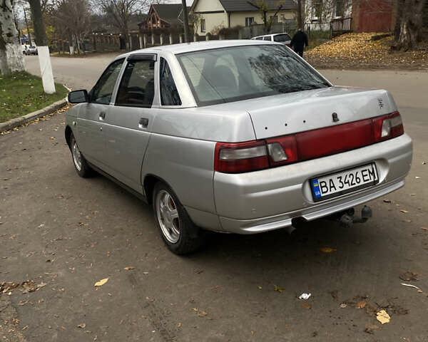 Серый ВАЗ 2110, объемом двигателя 1.6 л и пробегом 190 тыс. км за 2999 $, фото 1 на Automoto.ua