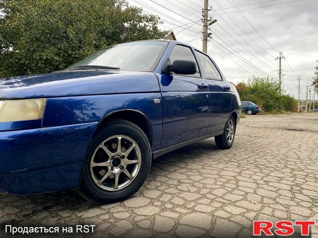 Синий ВАЗ 2110, объемом двигателя 1.5 л и пробегом 253 тыс. км за 1200 $, фото 4 на Automoto.ua