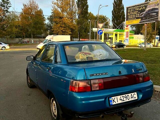 Синий ВАЗ 2110, объемом двигателя 1.5 л и пробегом 200 тыс. км за 1700 $, фото 3 на Automoto.ua