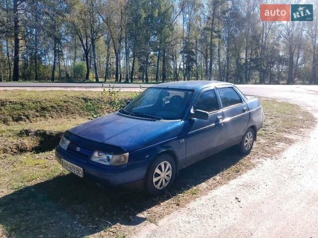 Синий ВАЗ 2110, объемом двигателя 1.5 л и пробегом 260 тыс. км за 1200 $, фото 9 на Automoto.ua
