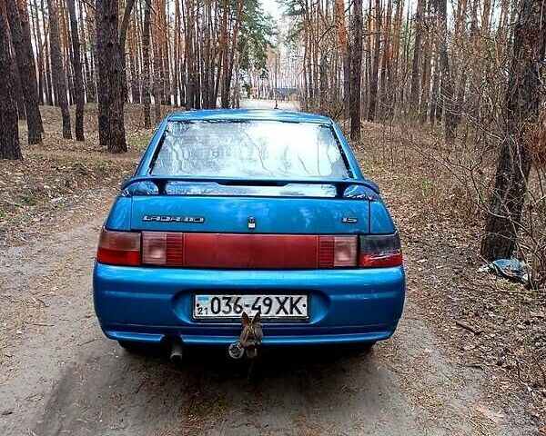 Синий ВАЗ 2110, объемом двигателя 15 л и пробегом 263 тыс. км за 1350 $, фото 3 на Automoto.ua