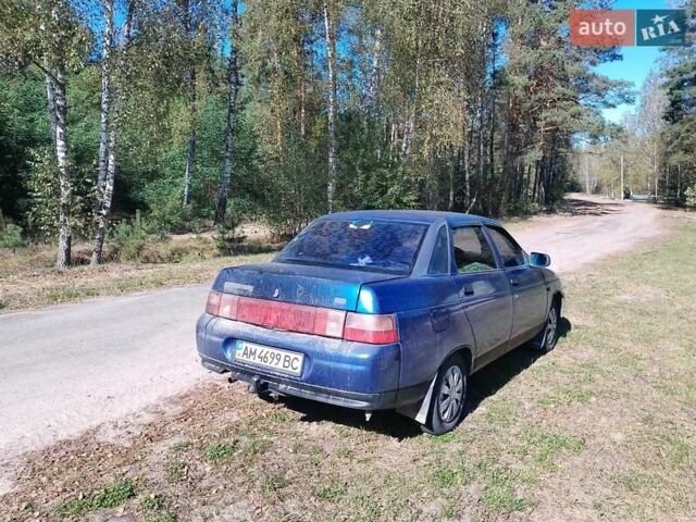 Синий ВАЗ 2110, объемом двигателя 1.5 л и пробегом 260 тыс. км за 1200 $, фото 7 на Automoto.ua
