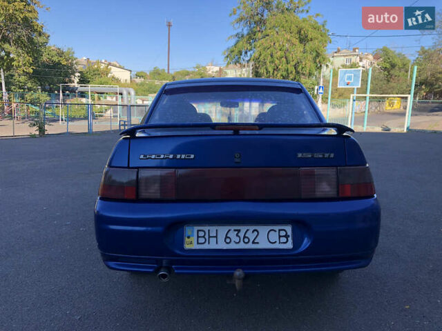 Синий ВАЗ 2110, объемом двигателя 1.5 л и пробегом 390 тыс. км за 1650 $, фото 4 на Automoto.ua