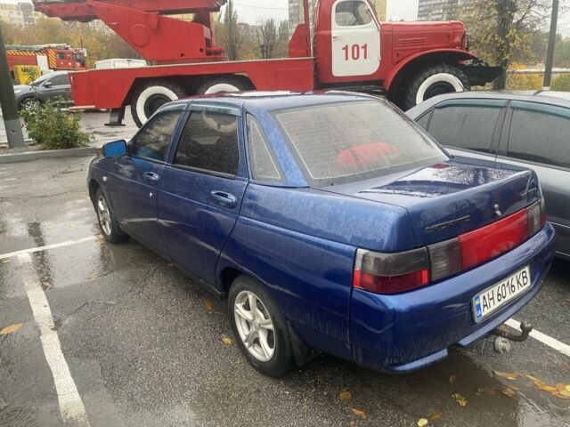 Синий ВАЗ 2110, объемом двигателя 1.6 л и пробегом 195 тыс. км за 2500 $, фото 1 на Automoto.ua