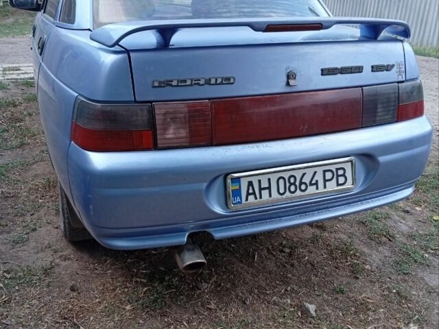 Синій ВАЗ 2110, об'ємом двигуна 1.5 л та пробігом 22 тис. км за 1550 $, фото 6 на Automoto.ua