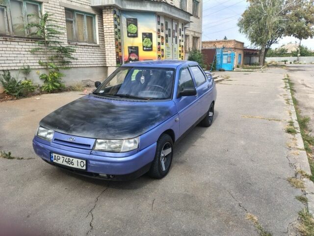 Синий ВАЗ 2110, объемом двигателя 1.5 л и пробегом 111 тыс. км за 1286 $, фото 1 на Automoto.ua
