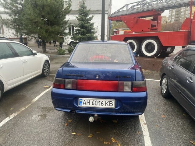 Синий ВАЗ 2110, объемом двигателя 1.6 л и пробегом 195 тыс. км за 2500 $, фото 3 на Automoto.ua