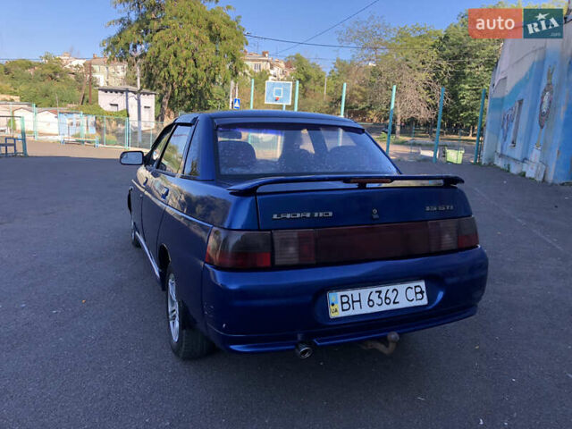 Синий ВАЗ 2110, объемом двигателя 1.5 л и пробегом 390 тыс. км за 1650 $, фото 3 на Automoto.ua