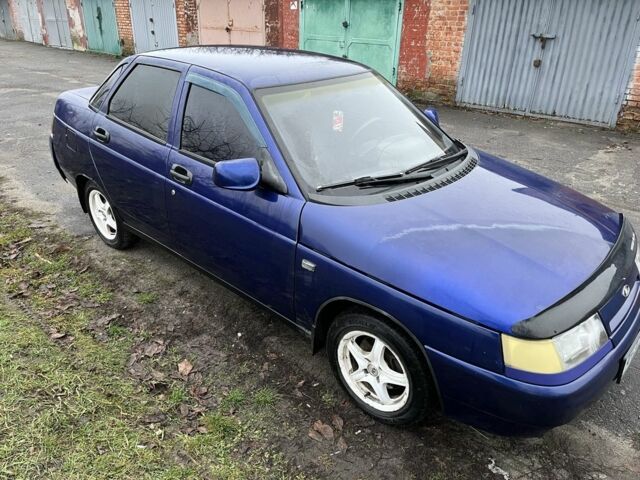 Синий ВАЗ 2110, объемом двигателя 1.6 л и пробегом 300 тыс. км за 1350 $, фото 2 на Automoto.ua