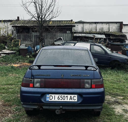 Синий ВАЗ 2110, объемом двигателя 1.5 л и пробегом 380 тыс. км за 900 $, фото 2 на Automoto.ua