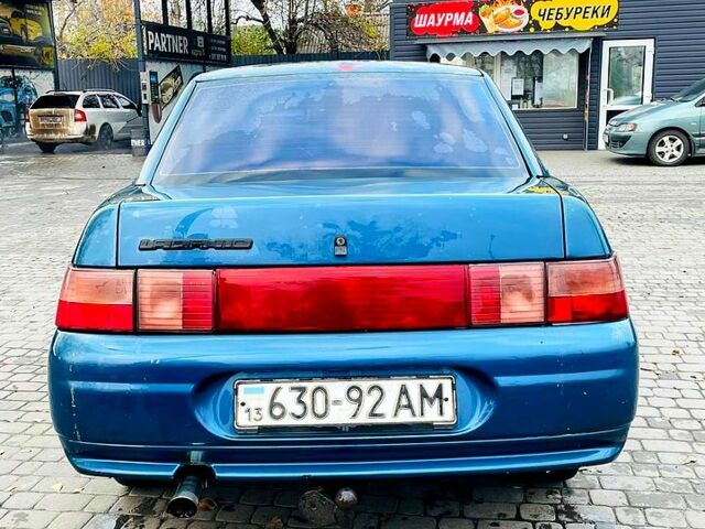 Синий ВАЗ 2110, объемом двигателя 1.6 л и пробегом 182 тыс. км за 1320 $, фото 2 на Automoto.ua