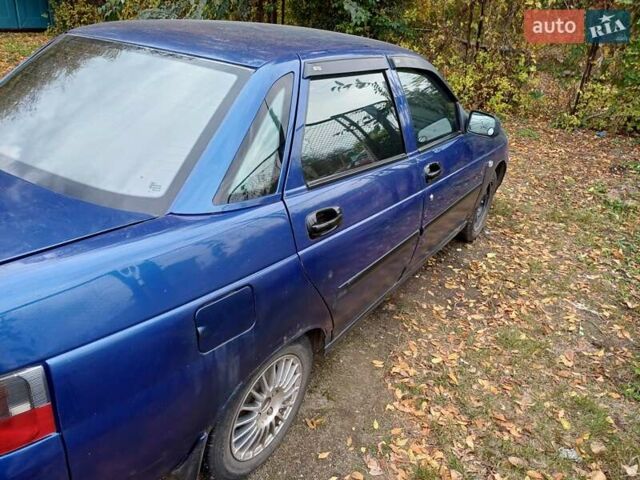 Синий ВАЗ 2110, объемом двигателя 1.5 л и пробегом 369 тыс. км за 1500 $, фото 2 на Automoto.ua