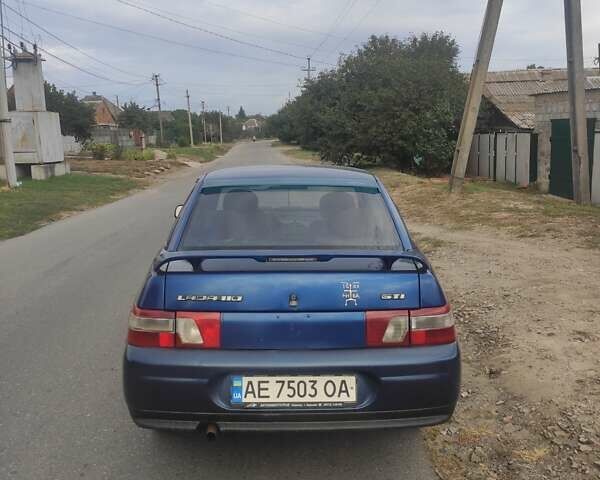 Синий ВАЗ 2110, объемом двигателя 1.5 л и пробегом 298 тыс. км за 1800 $, фото 2 на Automoto.ua
