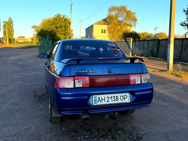Синий ВАЗ 2110, объемом двигателя 1.6 л и пробегом 210 тыс. км за 2000 $, фото 4 на Automoto.ua
