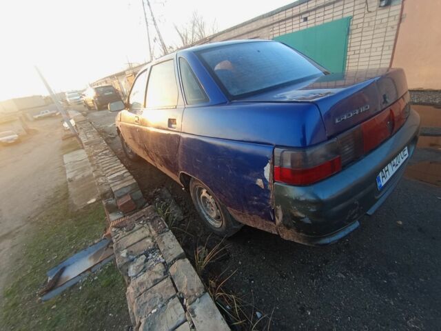 Синий ВАЗ 2110, объемом двигателя 1 л и пробегом 230 тыс. км за 600 $, фото 5 на Automoto.ua