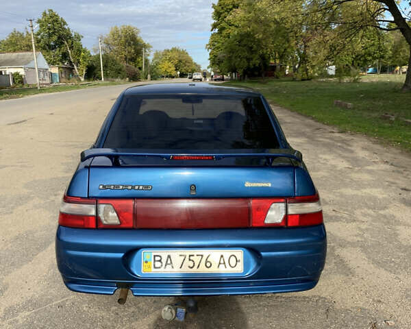 Синий ВАЗ 2110, объемом двигателя 1.6 л и пробегом 160 тыс. км за 1500 $, фото 4 на Automoto.ua