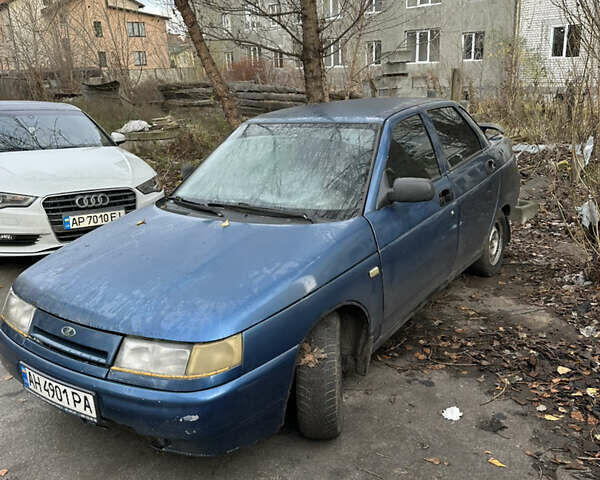 Синий ВАЗ 2110, объемом двигателя 1.5 л и пробегом 250 тыс. км за 650 $, фото 1 на Automoto.ua
