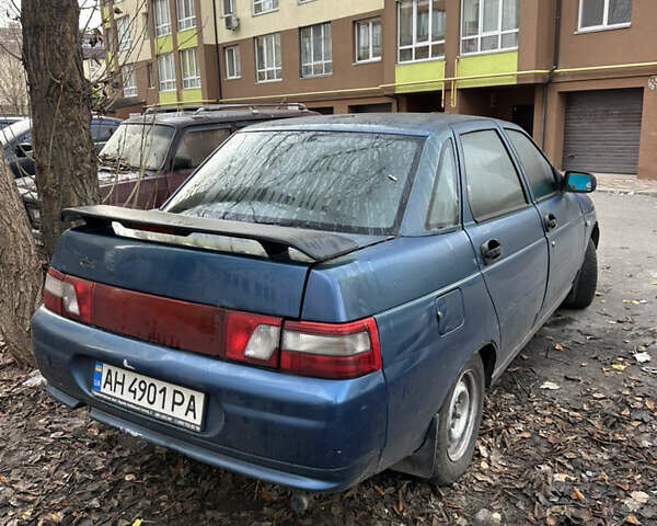 Синий ВАЗ 2110, объемом двигателя 1.5 л и пробегом 250 тыс. км за 650 $, фото 3 на Automoto.ua