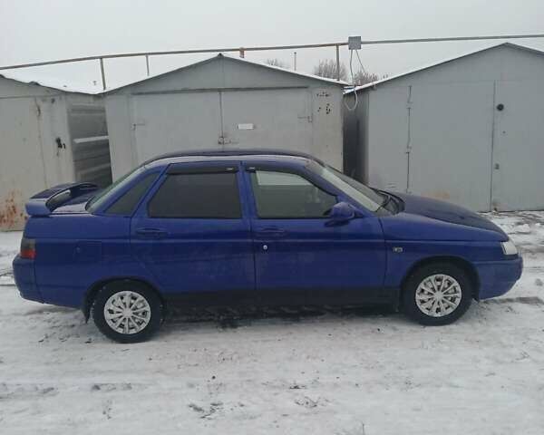 Синий ВАЗ 2110, объемом двигателя 1.5 л и пробегом 195 тыс. км за 2600 $, фото 4 на Automoto.ua