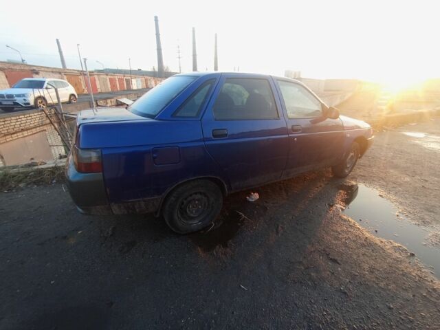 Синий ВАЗ 2110, объемом двигателя 1 л и пробегом 230 тыс. км за 600 $, фото 1 на Automoto.ua