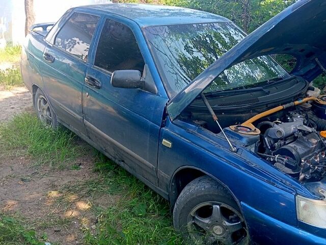 Синій ВАЗ 2110, об'ємом двигуна 1.6 л та пробігом 160 тис. км за 2000 $, фото 1 на Automoto.ua