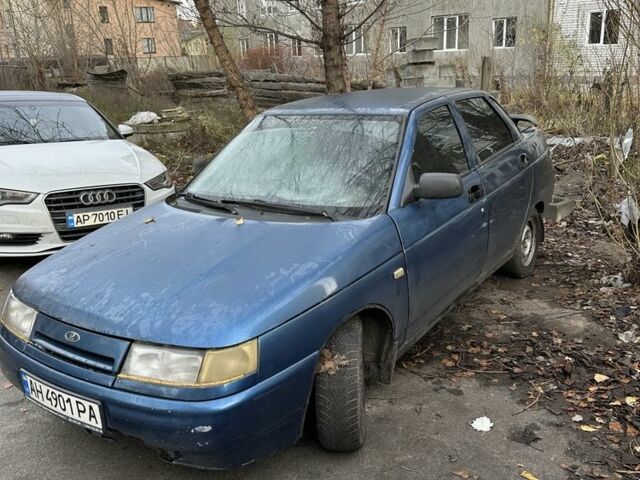 Синий ВАЗ 2110, объемом двигателя 1.5 л и пробегом 250 тыс. км за 650 $, фото 1 на Automoto.ua