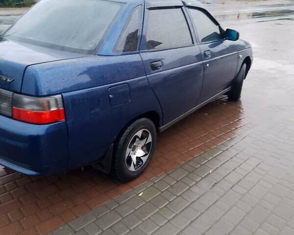 Синий ВАЗ 2110, объемом двигателя 1 л и пробегом 160 тыс. км за 2650 $, фото 4 на Automoto.ua