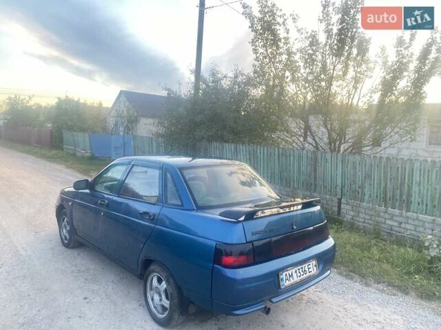Синий ВАЗ 2110, объемом двигателя 1.6 л и пробегом 200 тыс. км за 950 $, фото 6 на Automoto.ua