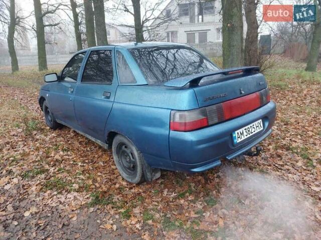 Синий ВАЗ 2110, объемом двигателя 1.6 л и пробегом 199 тыс. км за 950 $, фото 5 на Automoto.ua