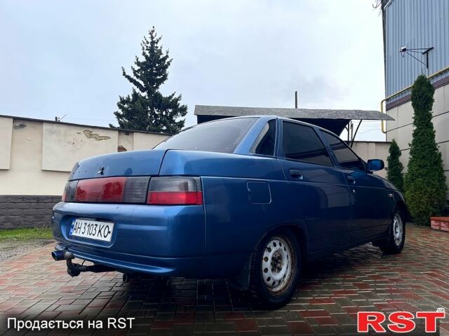 Синій ВАЗ 2110, об'ємом двигуна 1.6 л та пробігом 170 тис. км за 1600 $, фото 1 на Automoto.ua