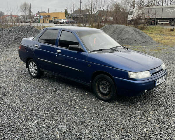 Синий ВАЗ 2110, объемом двигателя 1.6 л и пробегом 250 тыс. км за 1450 $, фото 1 на Automoto.ua