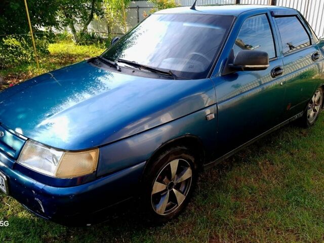 Синий ВАЗ 2110, объемом двигателя 1.6 л и пробегом 150 тыс. км за 1299 $, фото 1 на Automoto.ua