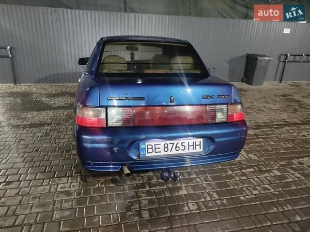 Синій ВАЗ 2110, об'ємом двигуна 1.6 л та пробігом 223 тис. км за 1800 $, фото 1 на Automoto.ua