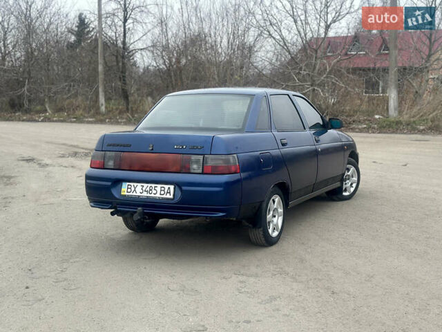 Синий ВАЗ 2110, объемом двигателя 1.6 л и пробегом 275 тыс. км за 1499 $, фото 6 на Automoto.ua