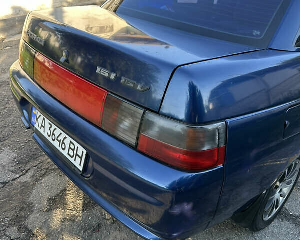 Синий ВАЗ 2110, объемом двигателя 1.6 л и пробегом 238 тыс. км за 1500 $, фото 1 на Automoto.ua