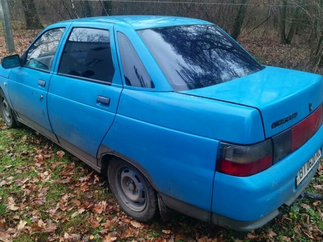 Синий ВАЗ 2110, объемом двигателя 1.6 л и пробегом 445 тыс. км за 1199 $, фото 2 на Automoto.ua